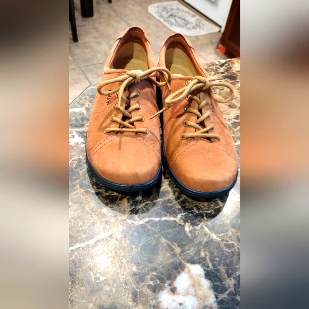 Hotter Comfort Concept Tone Paradise Women's US 7.5 Brown Lace Up Casual Shoes